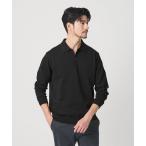 セーター ニット 「WEB限定 WARDROBE SMART」KOUKIN ハイゲージ ニット ポロシャツ「抗菌・防臭」 メンズ