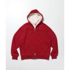パーカー 「BEN DAVIS（ベンデイビス）」THERMAL LINED ZIP HOODIE / ダブルジップ ヘビーウェイト 短丈 裏毛 ワッフ