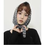 スカーフ バンダナ 「HIKA」ボーダー三角WOOLニットスカーフ／バンダナ レディース メンズ