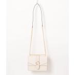 ショルダーバッグ バッグ GREENWICH サフィアーノ レザー フラップ クロスボディ スモール レディース