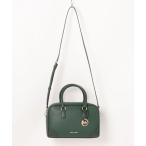 ショッピングマイケル ハンドバッグ THOMPSON ぺブルレザー ダッフル サッチェル ミディアム