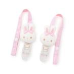 「メゾピアノママ」ウサギマスコットつきブランケットクリップ