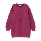 ワンピース スターレースアップスウェットワンピース キッズ 子供服 女の子