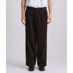 パンツ George Corduroy Wide Two Tuck Pants メンズ