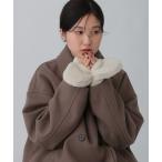 手袋 ストラップボアミトン　595801 レディース