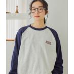 トレーナー スウェット ドロストラグランアソートプルオーバー レディース