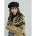 ショッピング柄 カーディガン 「ペルーニット」ジャカード柄ニットカーディガン レディース