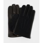 手袋 ブラック コンビ グローブ メンズ