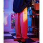 ショッピングスウェード スウェットパンツ ジャージ STRANGER THINGS×MINNETONKA フェイクスウェードパンツ レディース メンズ