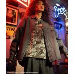 ブラウス シャツ STRANGER THINGS×MINNETONKA デニムシャツ レディース メンズ