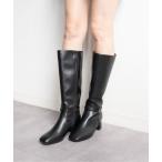 ショッピングロングブーツ ブーツ スリムバックルロングブーツ レディース