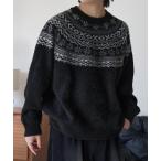 セーター ニット ノルディックルーズニット メンズ レディース