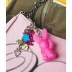 ショッピングキーホルダー キーホルダー GUMMY BUNNY COLORFUL KEY CHARM