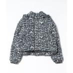 ショッピングヒョウ柄 ダウンコート ダウンジャケット 「URGE:」レオパード ヒョウ柄 ダウンジャケット レディース