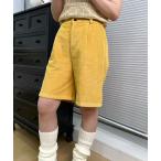 ショッピングハーフパンツ パンツ Chiina/コーデュロイハーフパンツ レディース