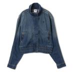 コート アウター adidas DENIM TRACKTOP / �