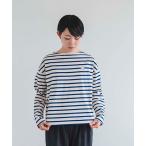 tシャツ MAMBO ボーダーボートネック レディース