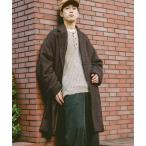 ダウンジャケット ダウン ネップツイードロングコート メンズ