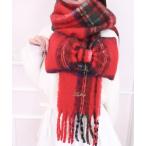 マフラー ストール ボリュームリボンマフラー レディース