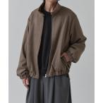 ブルゾン アウター フェイクスウェード スイングトップブルゾン メンズ