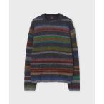 ショッピングポール セーター ニット マルチストライプ モヘアニット / 252411 489Z メンズ