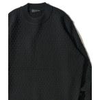 ショッピングドット セーター ニット 「WEB限定」ブリスター編みウォッシャブルモックネックニット メンズ