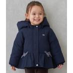 ブルゾン アウター ペプラムダウンジャケット キッズ 子供服 女の子