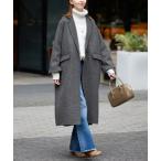 コート チェスターコート 「追加2」souple woolダブルフェイスチェスターコート レディース