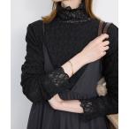 tシャツ ストレッチレースタートルプルオーバー レディース