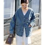デニムジャケット gジャン 「追加」別注「LEVI’S(R)/リーバイス(R)」UNION ENGINEER CARDIGAN レディース