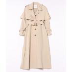 「dazzlin」 トレンチコート FREE ベージュ レディース