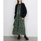 ショッピングマキシ ワンピース Bicolor Flower ワンピース