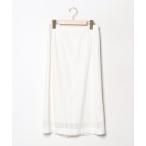 「CELFORD」 タイトスカート 38 ホワイト レディース