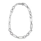 [Mila Owen] короткое колье FREE серебряный женский 