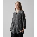 「CLEL」 半袖シャツ M チャコールグレー メンズ