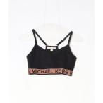 [MICHAEL KORS] топ X-SMALL черный женский 
