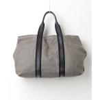 ショッピングヴェネタ 「BOTTEGA VENETA」 キャンバス ハンドバッグ - グレー レディース