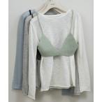 [lawgy] вязаный ансамбль FREE белый женский 