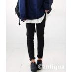 [antiqua] обтягивающий брюки LXL черный женский 