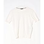 「23区」 半袖ニット 38 ホワイト レディース