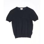 「23区」 半袖ニット 38 ネイビー レディース