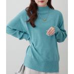 ショッピングアンドミー ニット セーター エポーレットショルダーニットプルオーバー レディース