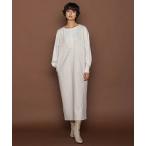 ショッピング楽 ワンピース 「楽・美・軽」−3kg見えIラインワンピース「手洗い可能」