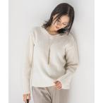 ショッピングスパンコール ニット セーター スパンコールラメVネックニット「洗える」 レディース