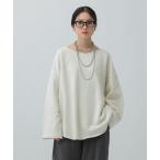 裾ラウンド抜け感プルオーバー　134461 レディース