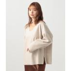 tシャツ ウールライクカットプルオーバー レディース