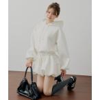 ワンピース スウェットバルーンミニワンピース