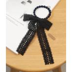 ヘアゴム レースリボンヘアゴム