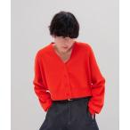 ショッピングラベンダー tシャツ playful color short cardigan(プレイフルカラーショート丈カーディガン) レディース