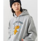 ショッピングオリジナルデザイン パーカー 「TOM and JERRY/トムとジェリー」オリジナルデザイン 刺繍 プルオーバーパーカー フーディー ジェリー タフィー サカナ ドロッ